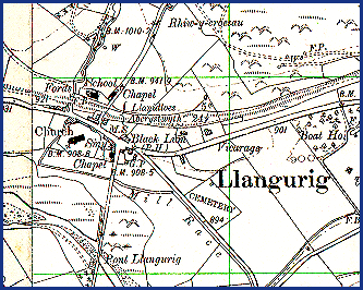 Part of OS map of 1903