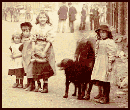  Poor children at Elan Valley