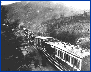 Train crash at Tylwch, 1899