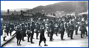 Arrival of 18th Infantry Brigade