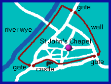 Sketch map of Hay