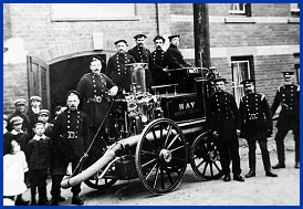 New steam fire engine, 1901