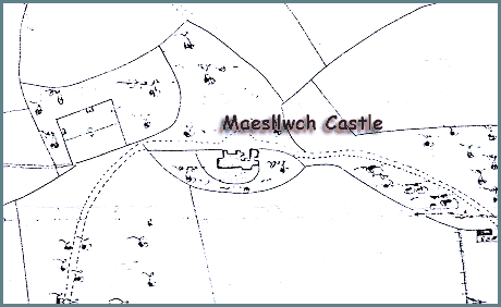 plan of Maesllwch c.1840