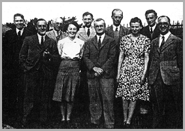 School staff in 1945