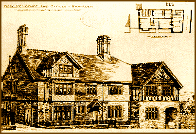 Architect's drawing of Penralley