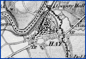 Ornance Survey map, 1836