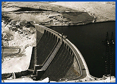 Claerwen dam,1952