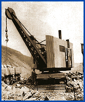 Steam crane at Elan Valley