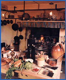 The kitchen at Judge's Lodging