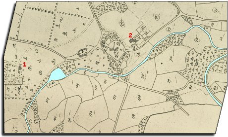 Llanfrynach tithe map