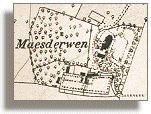 Map showing Maesderwen