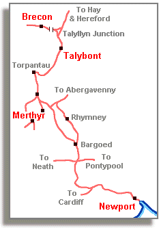 Map of route