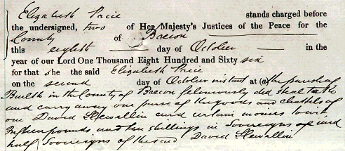 Court document,1866