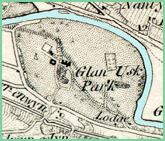Section of 1830s map