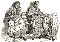 carding and spinning wool