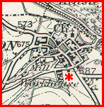 Map showing workhouse