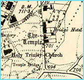 Portion of 1891 map
