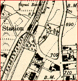 Part of 1891 map