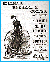 Tricycle advertisement