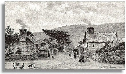 Old Llanwddyn village