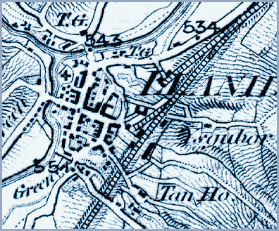 Llanidloes in 1836