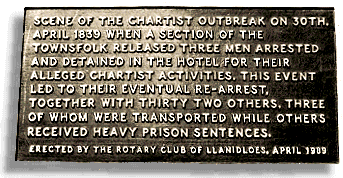 Photograph of plaque