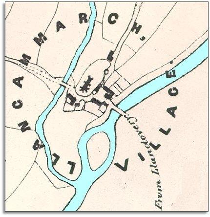 Llangamarch around 1840