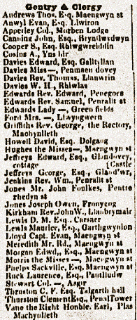 Gentry & clergy,1868