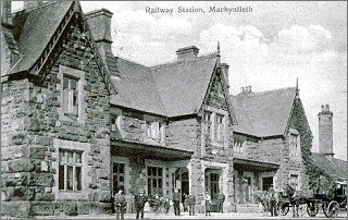 Machynlleth Station,c1905