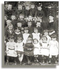 Victorian school group