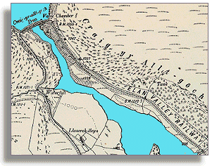 1905 map of Craig Goch