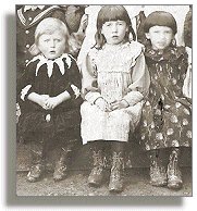 Children wearing boots