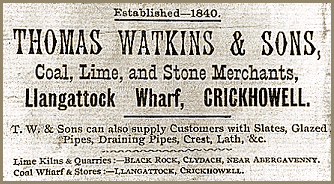 Advert for canal merchant