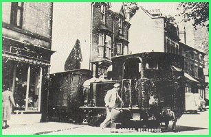 Train in Church Street