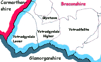 parishes of S.W. Breconshire